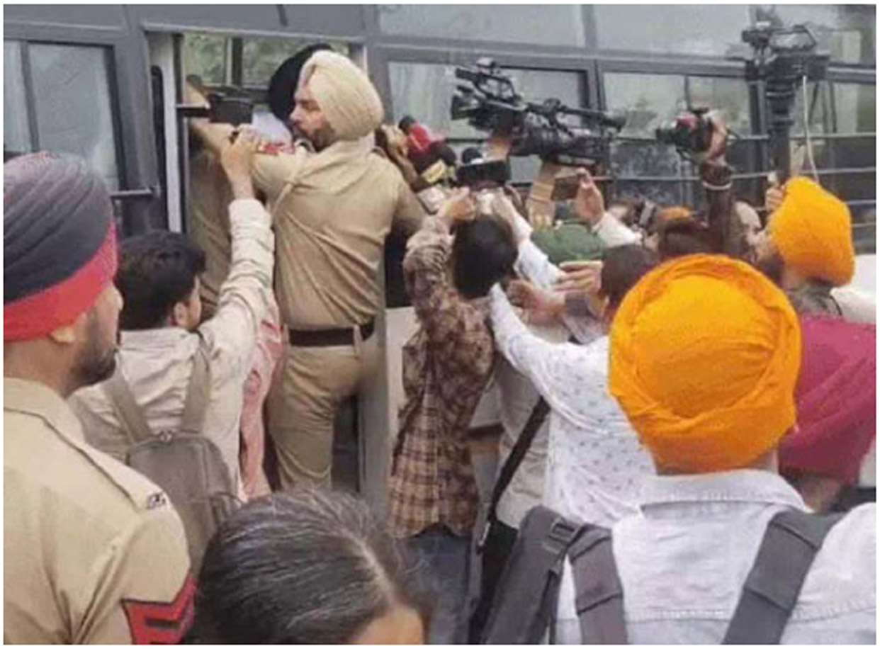 Bikram Majithia sent on seven-day police remand.